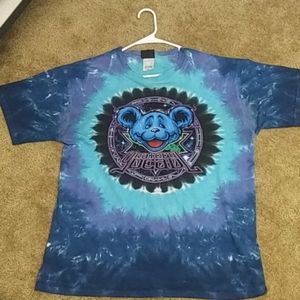 VINTAGE Grateful Dead Liquid Blue T-shirt